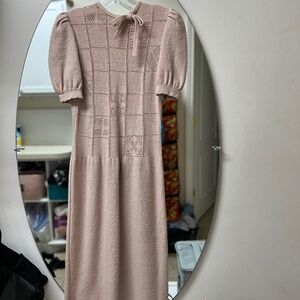 ADOLFO AT SAKS FIFTH AVENUE Knit Dress